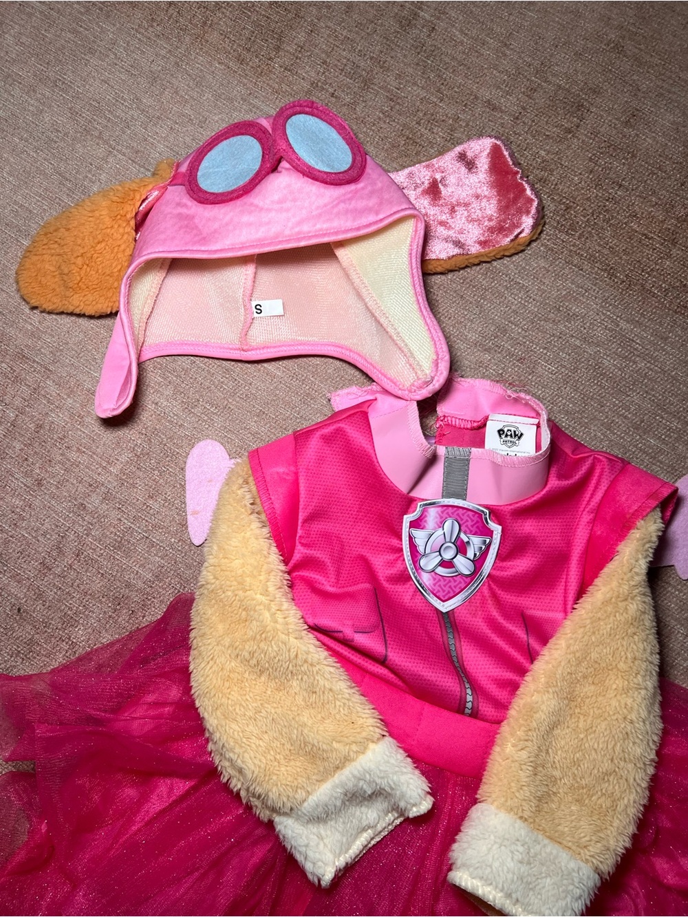 PAW Patrol 2T Skye Pink Kids Costume with Hat